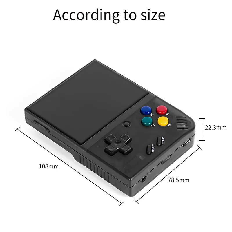 Support Drop-ship Miyoo Mini Plus Handheld Game Console 3.5Inch IPS Screen WiFi Retro Game Console With GameBoy