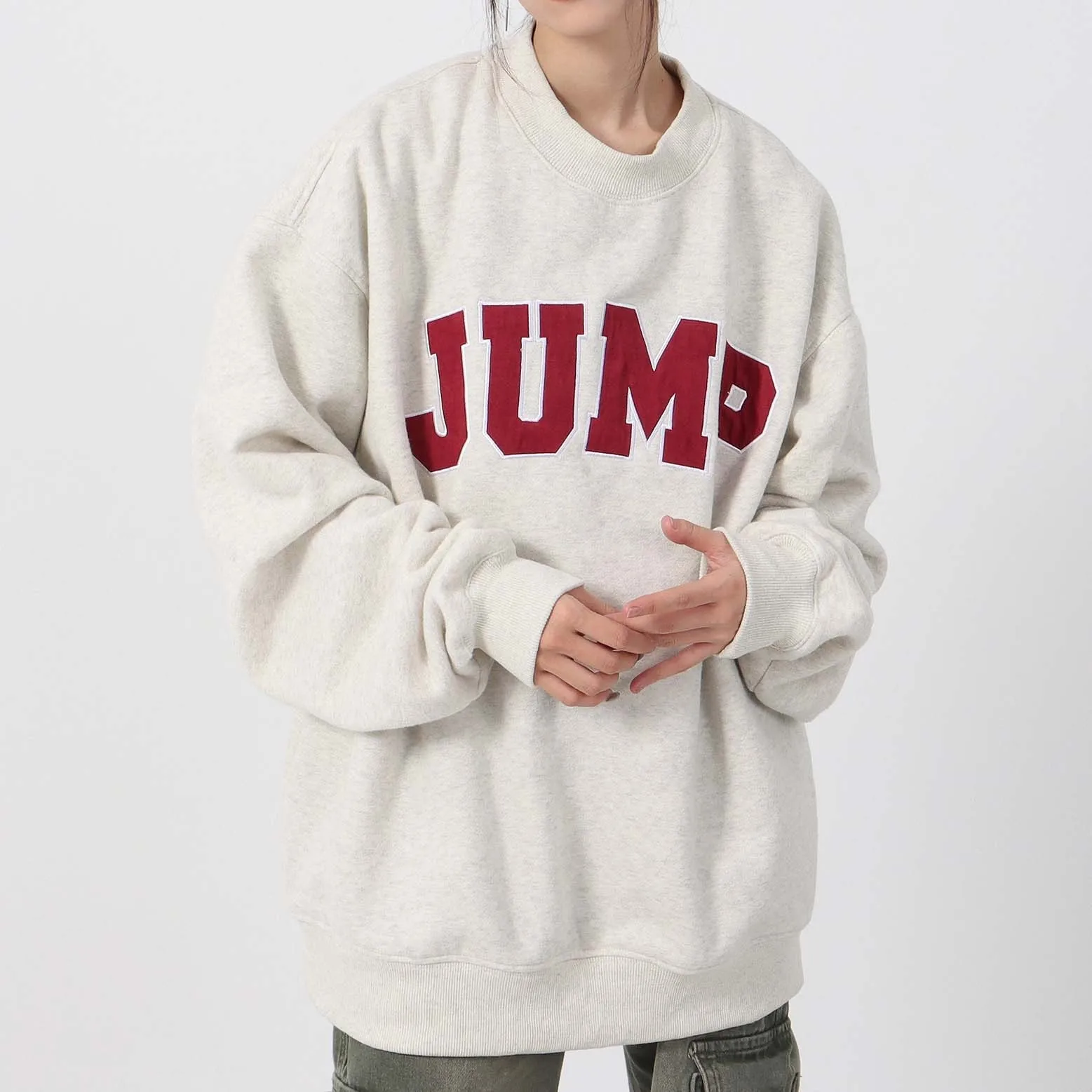 Custom Embroidered Series Logo Graphic Slogan 3d Patches Quiet Luxury Unisex Hoodies Sweatshirts