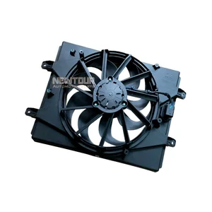 Repuestos Auto Radiator Cooling Fan for Chery Tiggo Black Plastic OEM Standard 2 Pcs