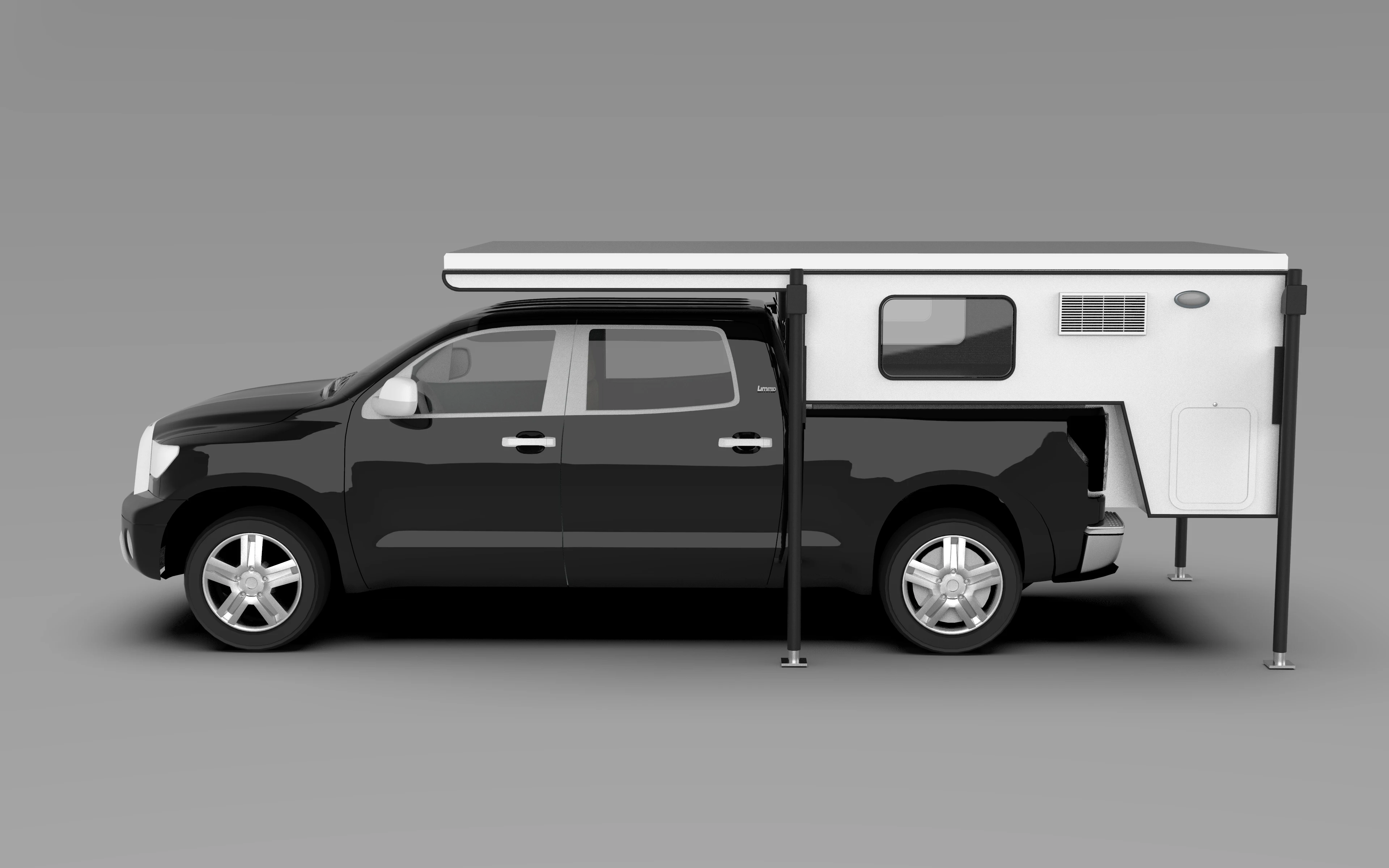 Expedition Vehicles Pickup Camper Pop up Slide in Truck Camper Pickup Truck Camper for Sale