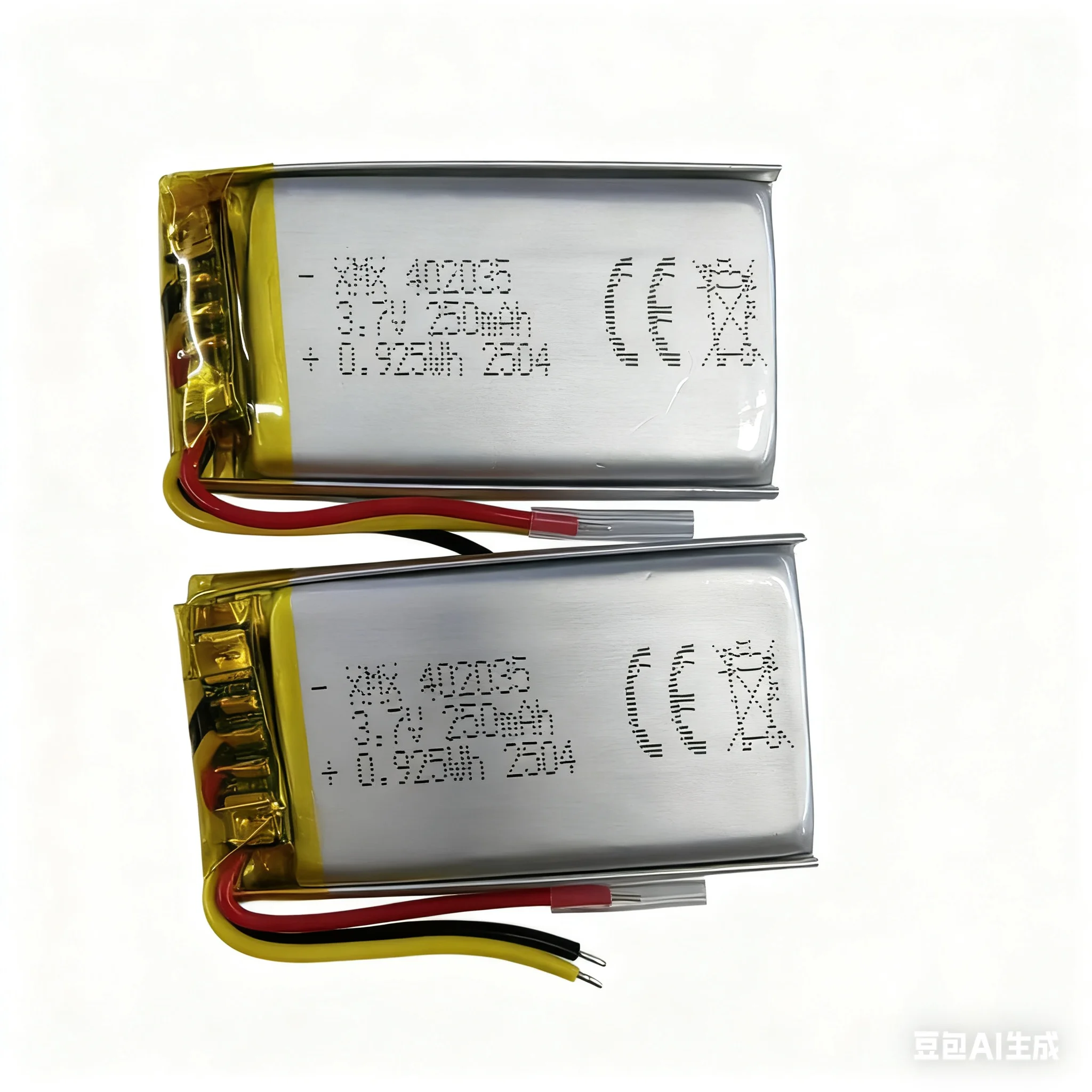 XMX 402035 3.7V 250mAh Rechargeable Li-Polymer Battery Pack with PCM Protection for Consumer Electronics in Stock Heff5a60c378b4ae193c6405be54e9b363