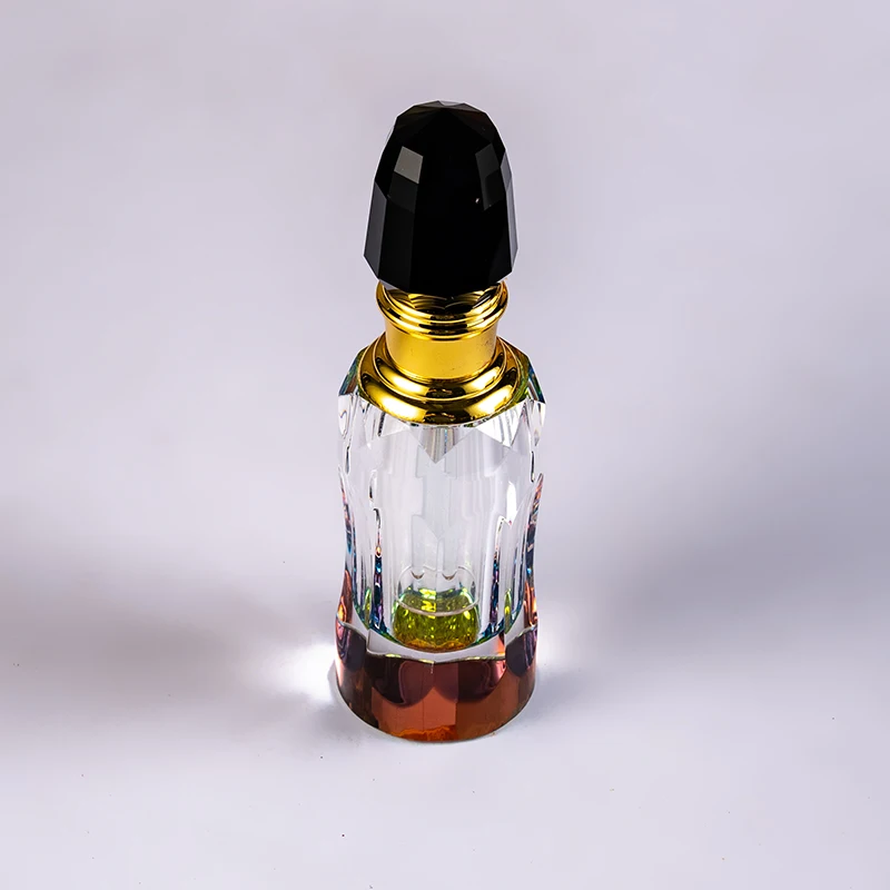 New Design Can Be Customized 6ml Glass Empty Bottle Fashionable Elegant and Available Crystal Perfume Bottle