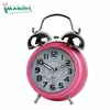 Pink lound bell alarm clock