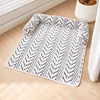 Leaf pet mat-gray
