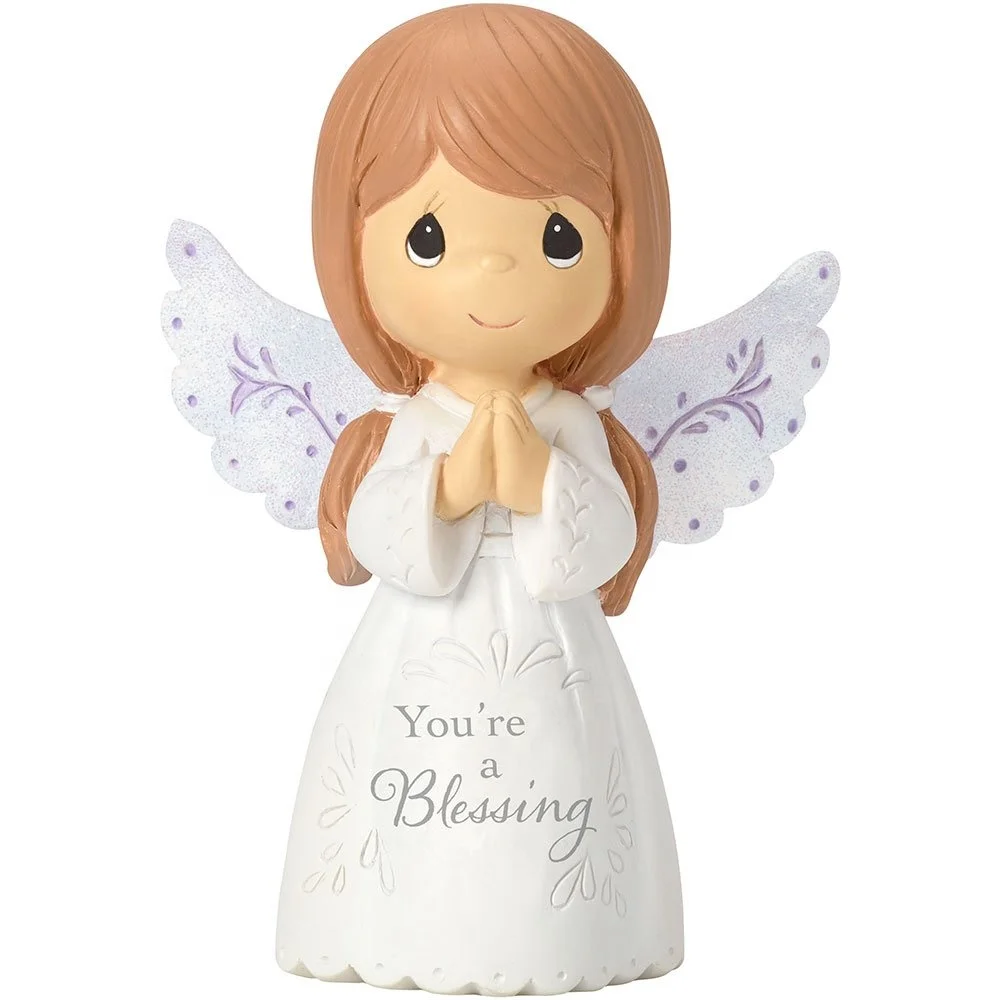 Little Angels Child Models Resin Cherub  Angel Statue in Artificial