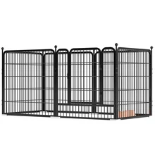 Pet Playpen Dog Fences Playing Kennel Cage Dog House Dog Cat Playpen Outdoor for Animals Pet Fence Indoor Pet Enclosure