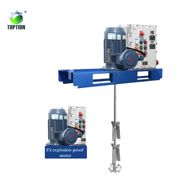 High Quality 1000 Liter IBC Containers Mixer Ibc tank Electric Mixer