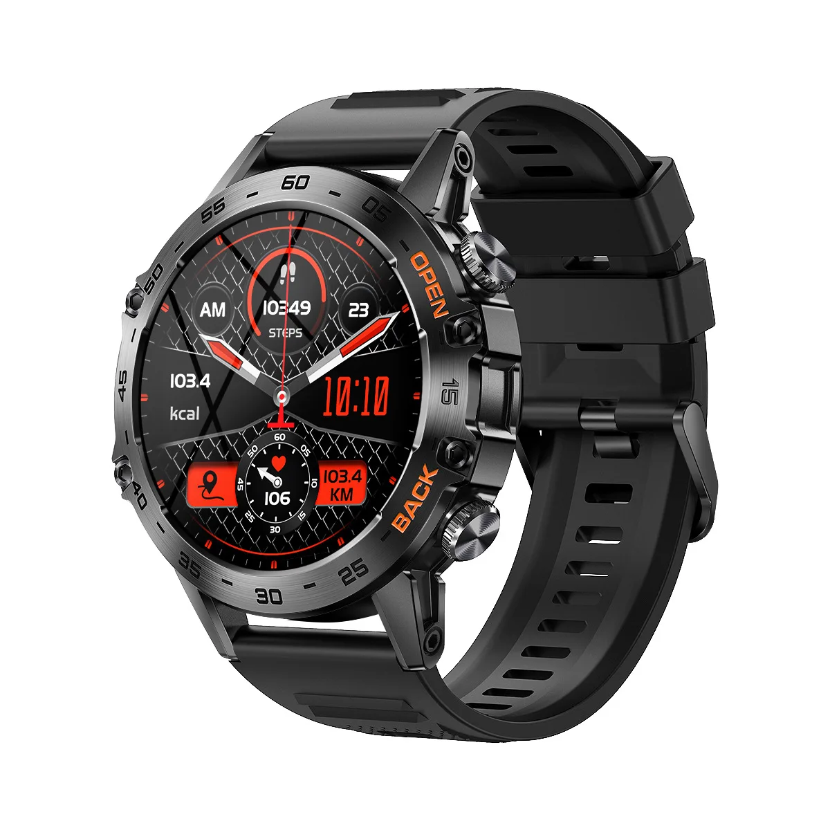 New Design K52 bluetooth Call Super Long Standby Oxygen Sport Blood Pressure Reminder Relojes Inteligentes Smart Watch