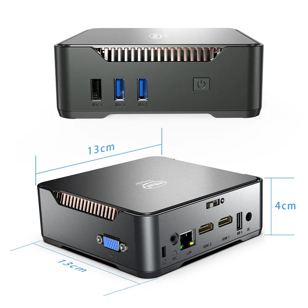 Mini Pc Factory Latest Cheap Price Dual Complete Mini Pc Computer Office Gaming Desktop Computer Pc Set