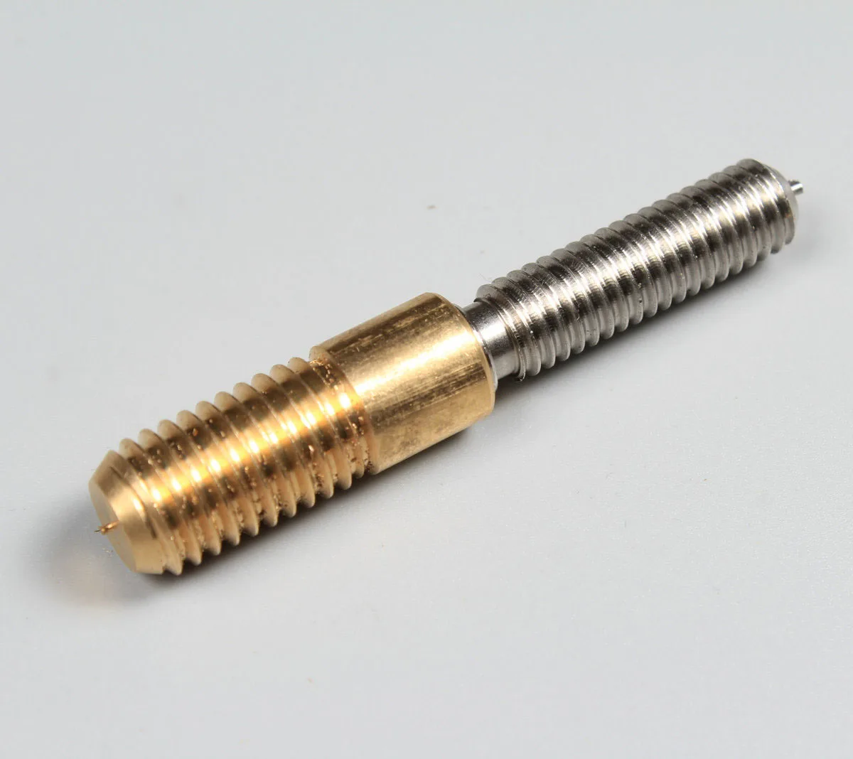 2PCS 5/16-14 Stainless Steel Pool Cue Joint Pin Bullet Nose Full Thread Type 