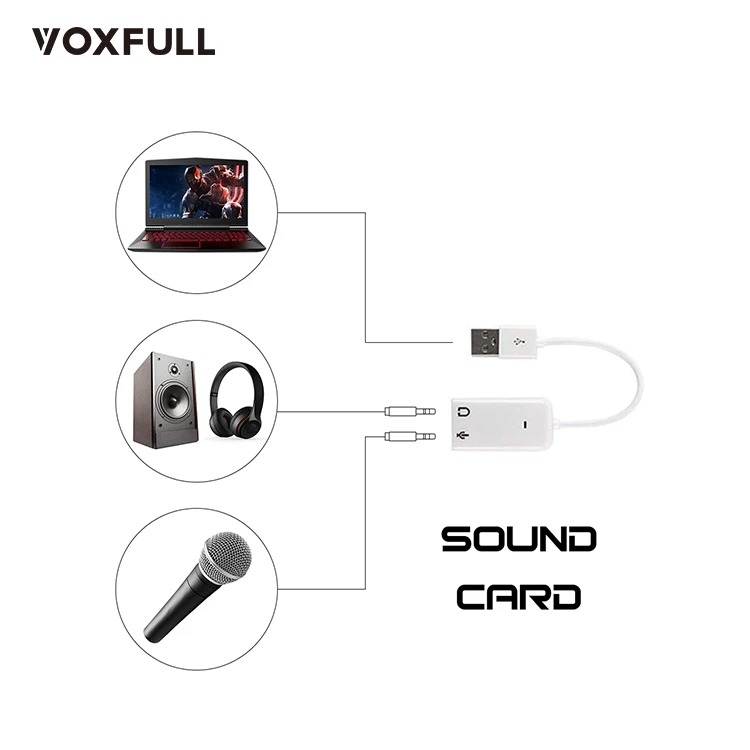 Voxfull BM800 Studio Live Desktop Wired OEM Microphone Set Holder Audio Interface Sound Card