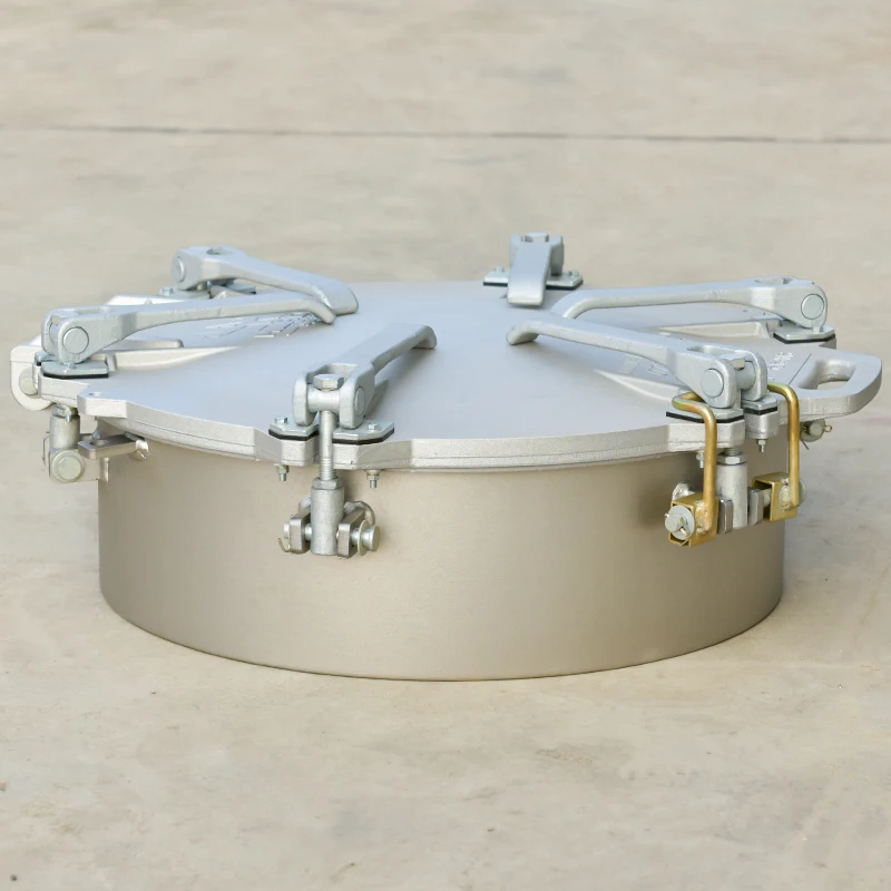Customized Factory Manhole Cover for Bulk Powder Cement tank