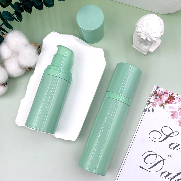 30ml 50ml airless press bottle of high-grade cosmetics away from light bottled emulsion bottle