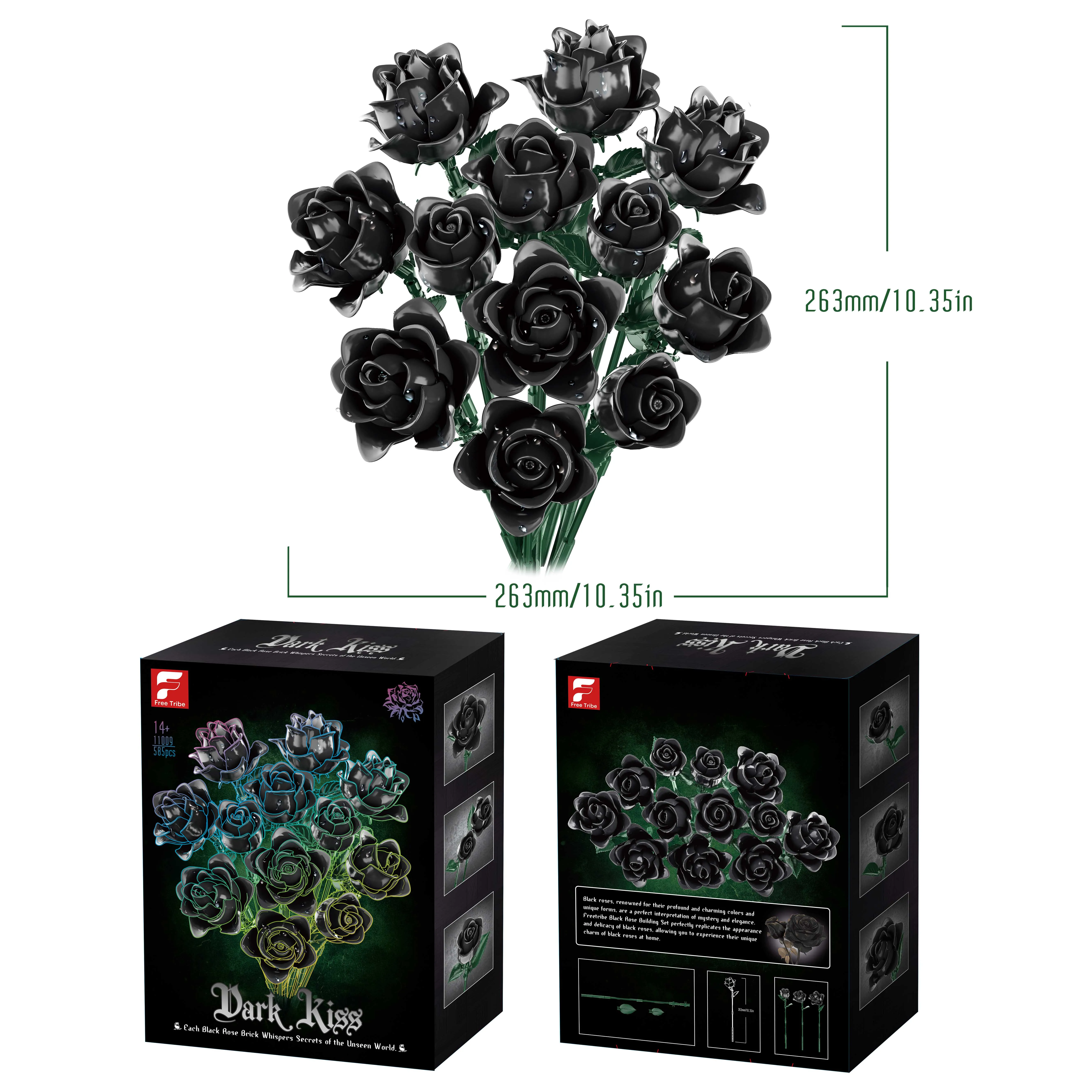 Free Tribe 11009 Building Blocks - Create Your Dream Flowers