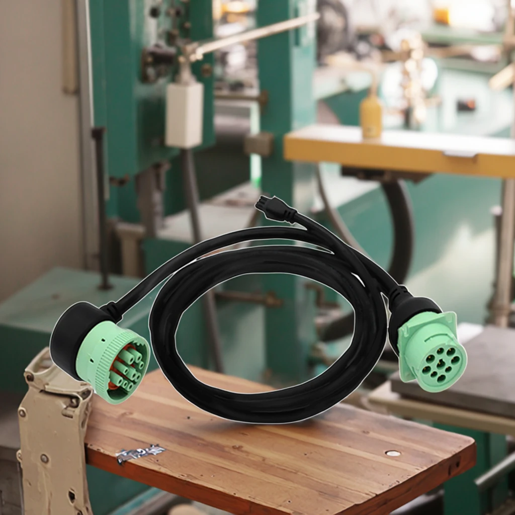 कस्टम J1939 9-पिन पुरुष/महिला कनेक्टर कैन बस ईएलडी केबल, PVC इन्सुलेशन के साथ