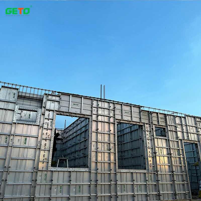 Precast Reinforced Concrete Structure Aluminum Formwork Slab Metal Aluminium Template With Butt Weld