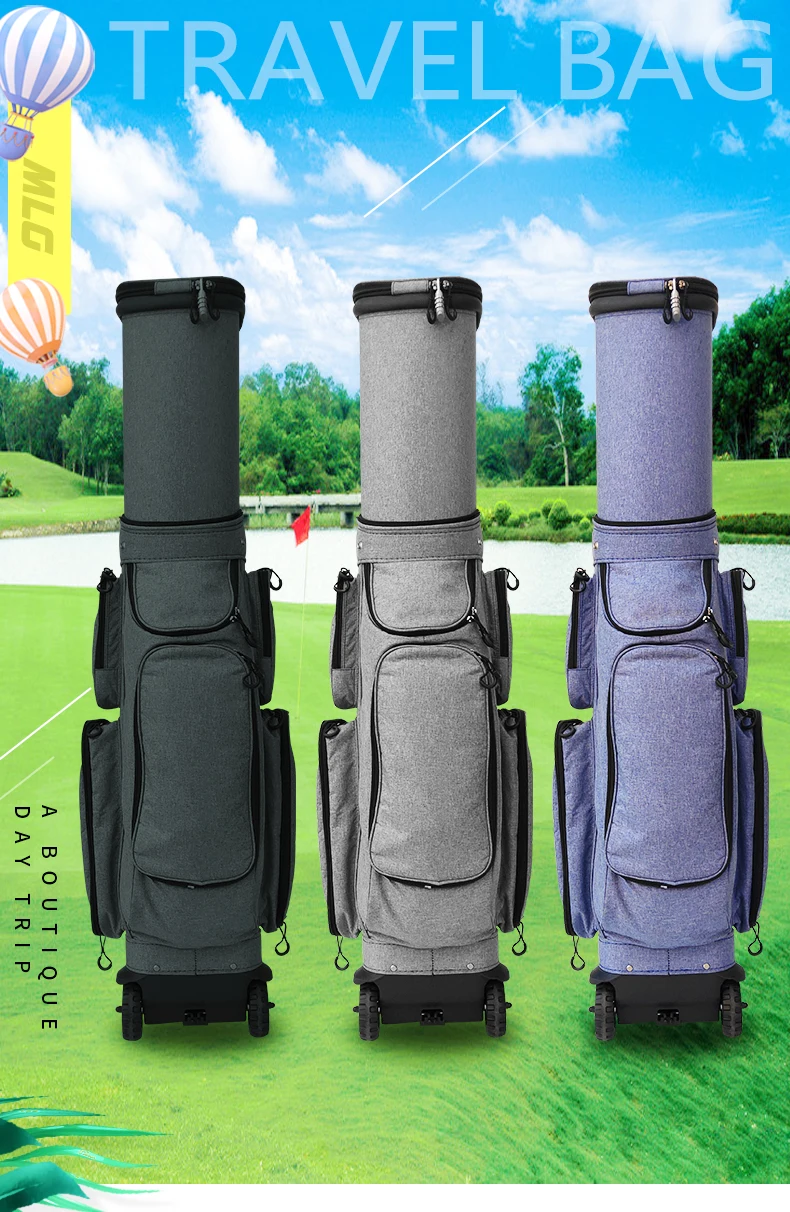 Wholesale High Quality Nylon Golf Bag Travel With Wheels Golf Bag Buy