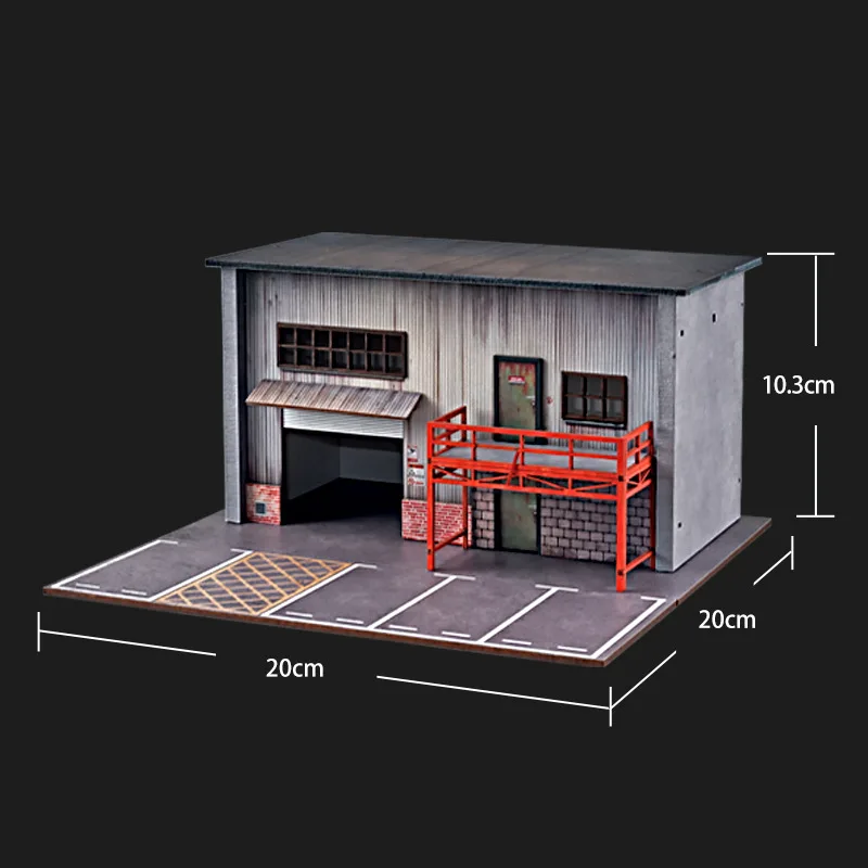 Custom 1: 64 3D Model Showroom Scene Lift DIY Customized