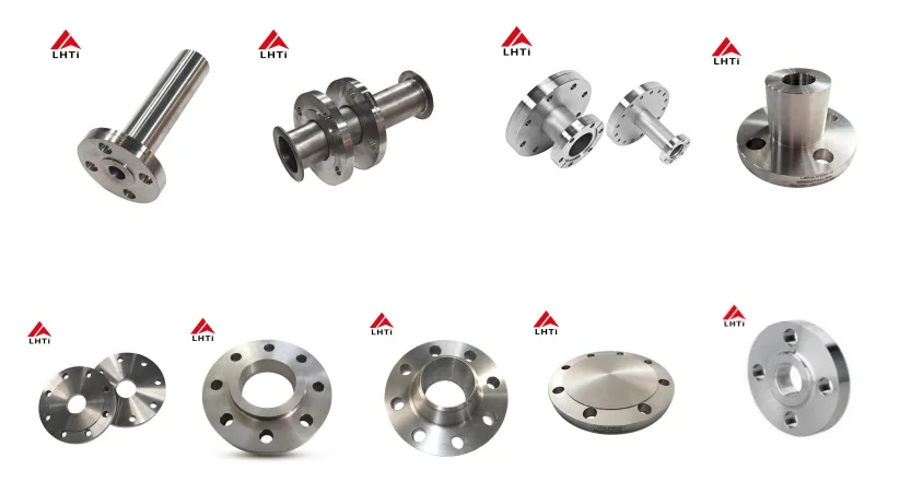 ASME JIS EN Titanium Flange GR1 GR5 BL SW WN PL Flange Corrosion resistance