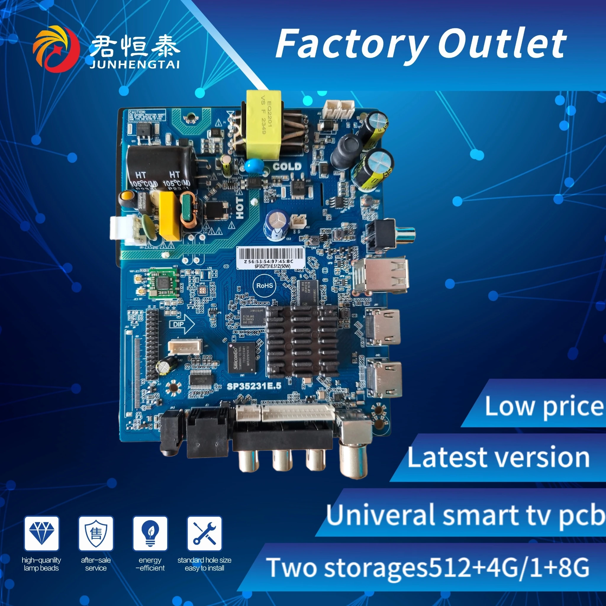 모든 TV 크기 메인 보드에 대한 범용 스마트 TV 안드로이드 12 버전에 대한 최고의 가격| Alibaba.com