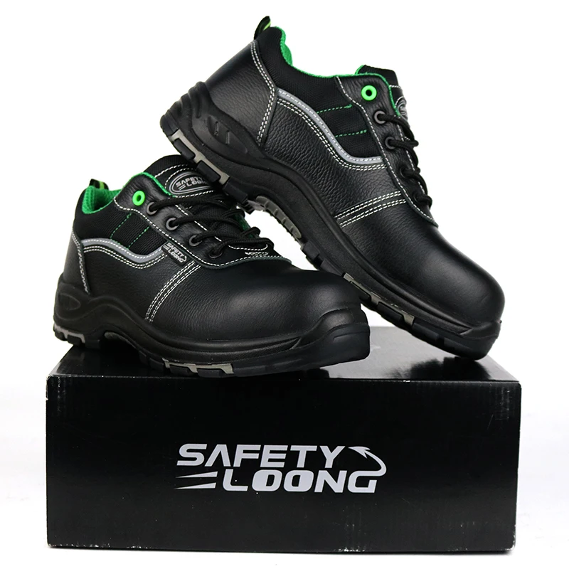 Composite Toe Anti slip Anti Puncture Comfortable Water Proof Oil Industry Safety Shoes for Men