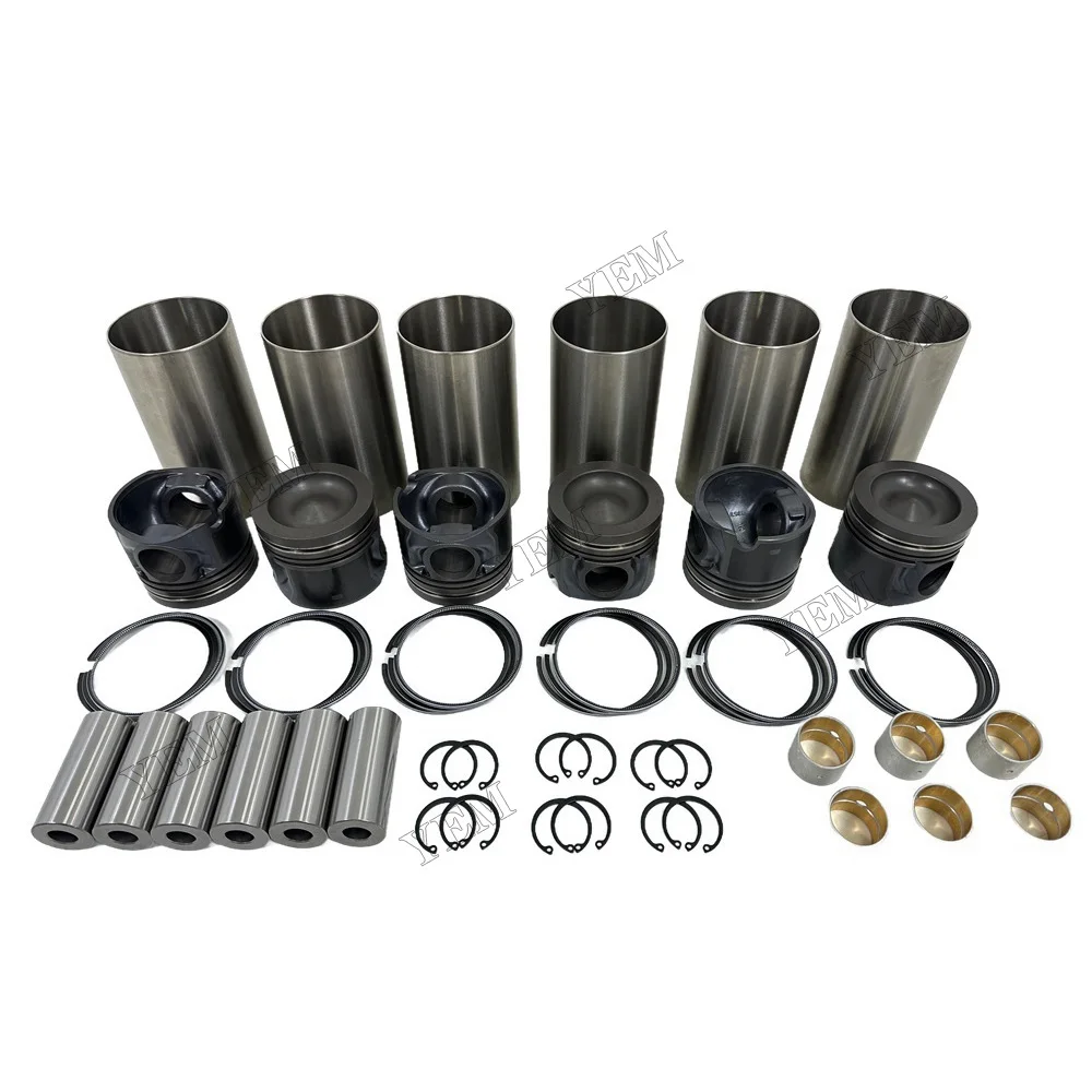 Cylinder Liner Kit Compatible for Caterpillar C7 Replacement High Performance Engine Parts 4