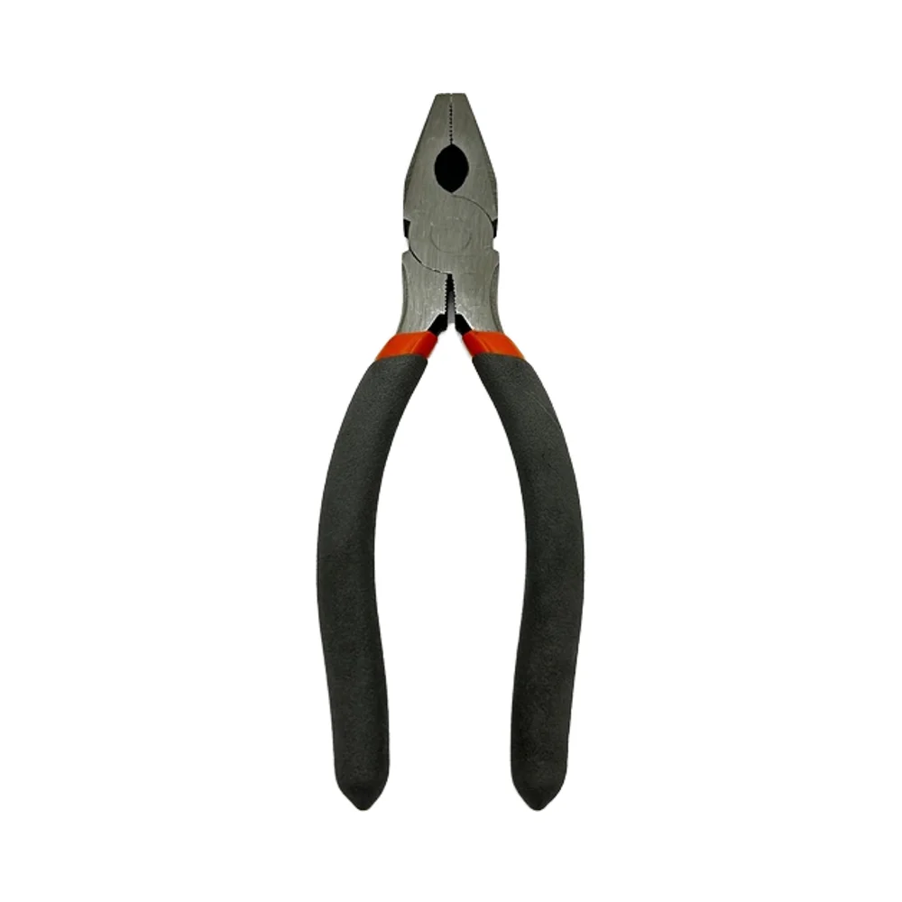 Type Combination Pliers DIY Grade Steel Dipped Handle Alicate Pense Wire Cutter Side Cutting Linesman Pliers