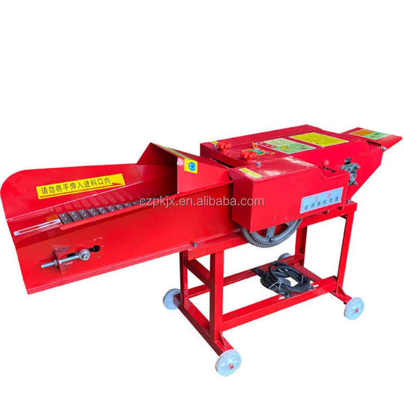 Cattle and Sheep Guillotine hay Kneading Machine Silage Making Machine Grass Chaff Cutter Machine