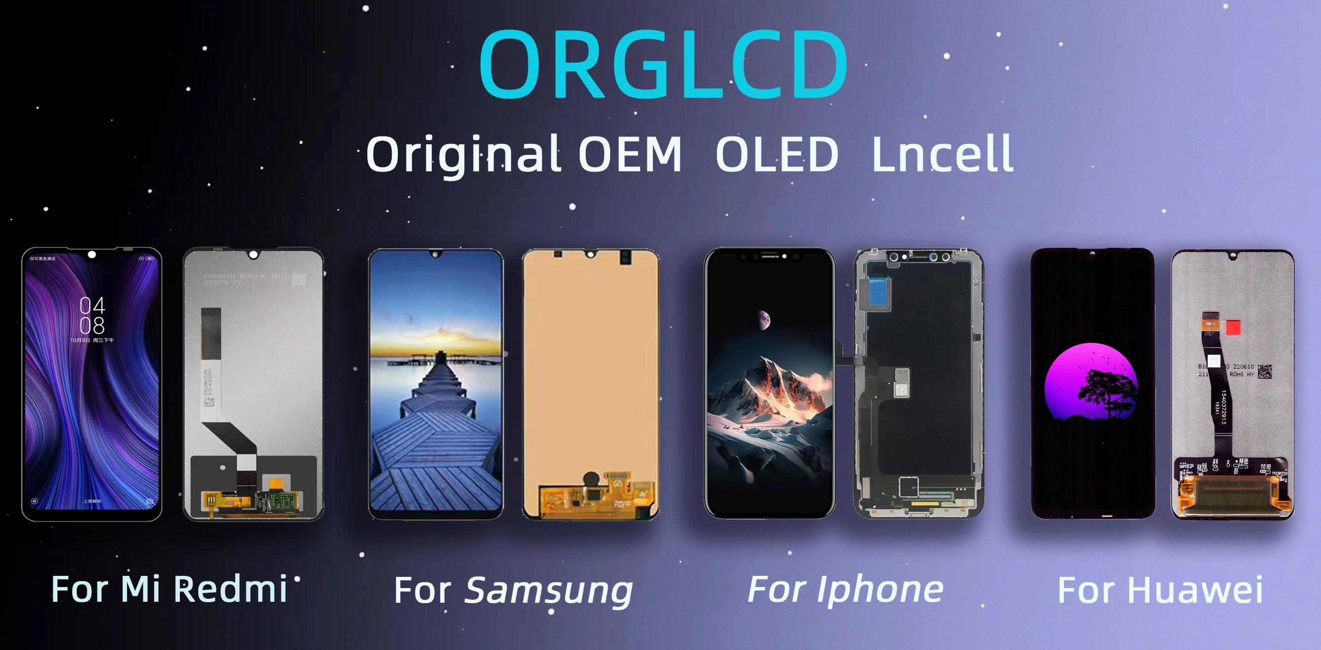 Original Lcd For Samsung A04a045 Display,For Samsung A01f A022f A02s