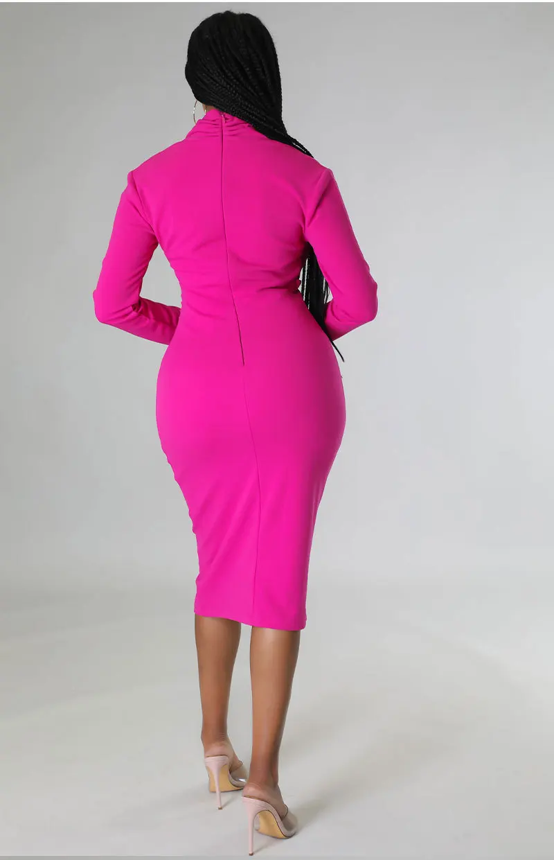 Women Office Wear Dresses Formal Dresses Office Lady Elegant Long