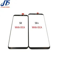 Wholesale Front screen outer glass For Samsung Galaxy S8 S8 plus S8+ Touch Glass Lens Cover G950 G955 with OCA