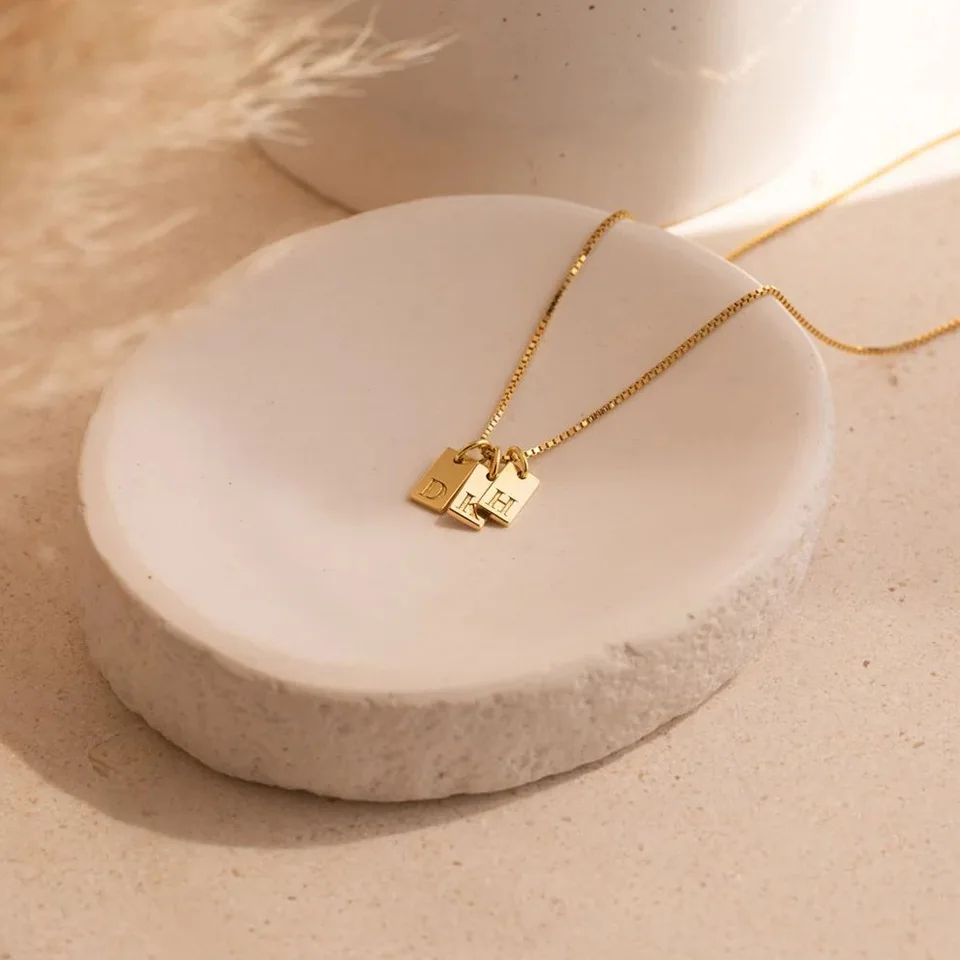Square Pendant Necklace