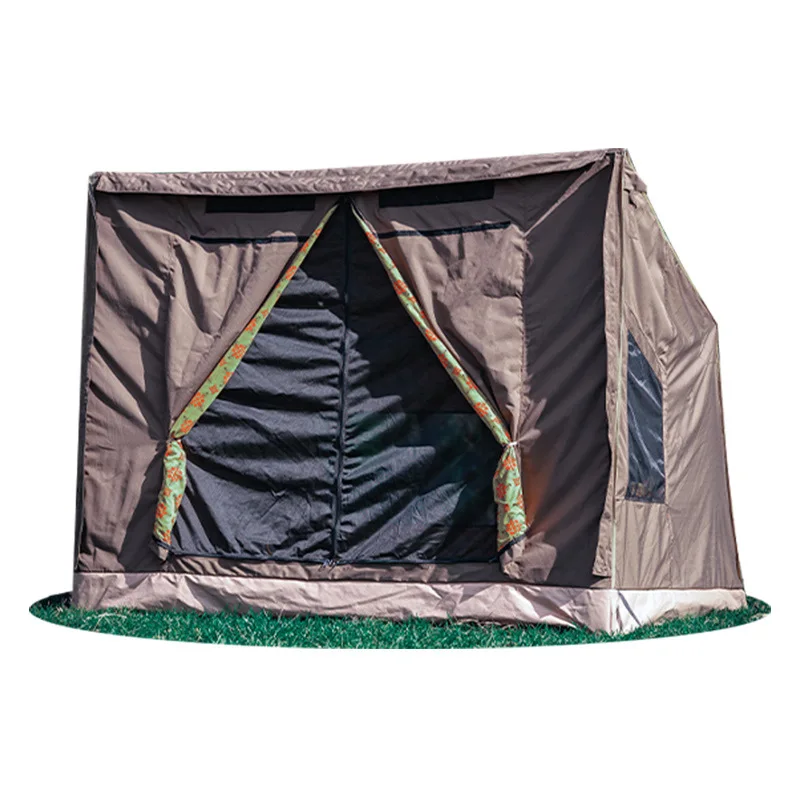 budget tent PE Party 32'x16' with Waterproof Top – Deltacanopy Happy Camp in Selema halcyon Hand size:Medium This budget line of