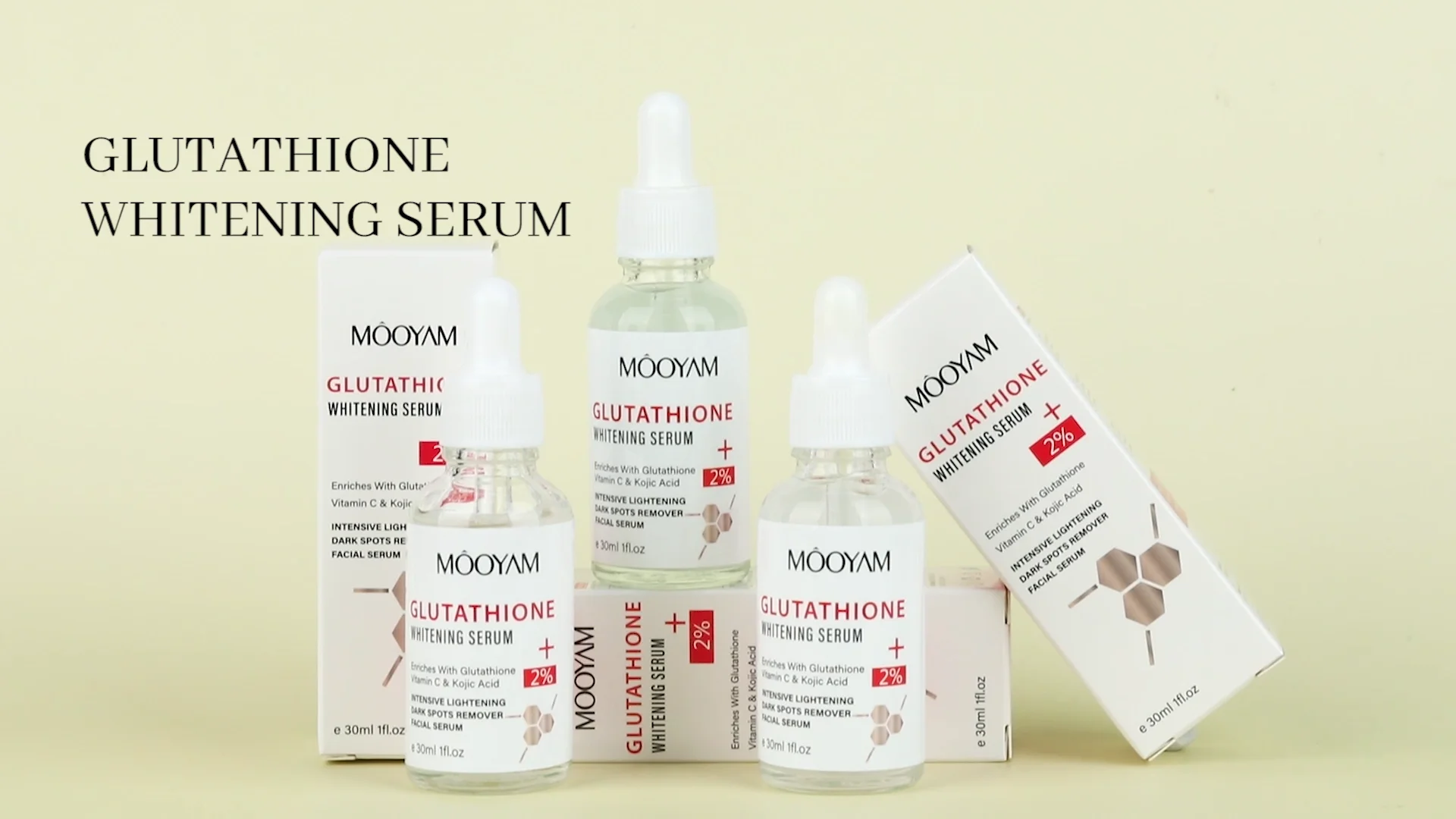 kojic acid glutathione serum GLUTICAN Face Serum main image 1
