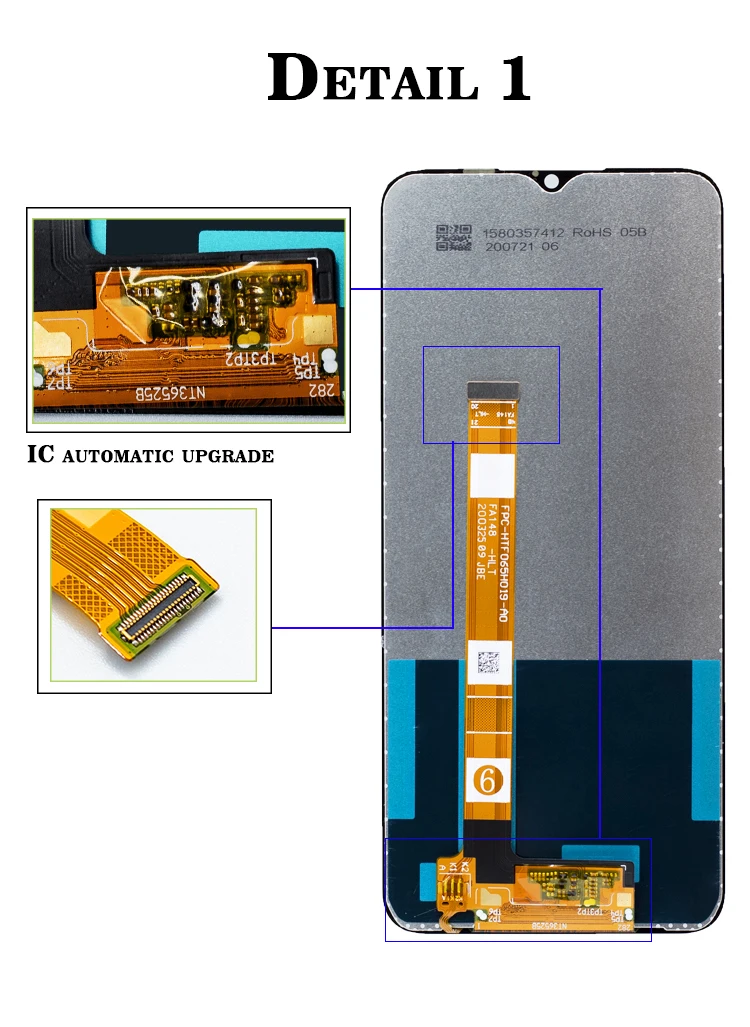 mobile phone lcds for vivo Y17 Y12 Y11