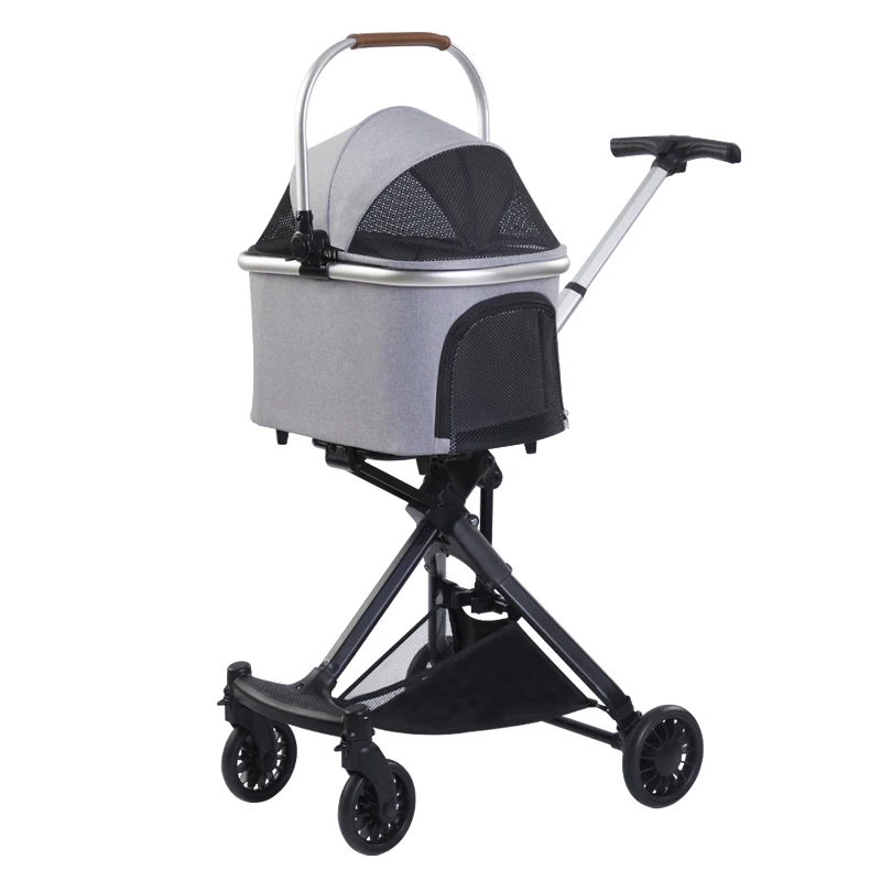 Collapsible Light Weight Travel Stroller Dog & Cat Stroller For Small