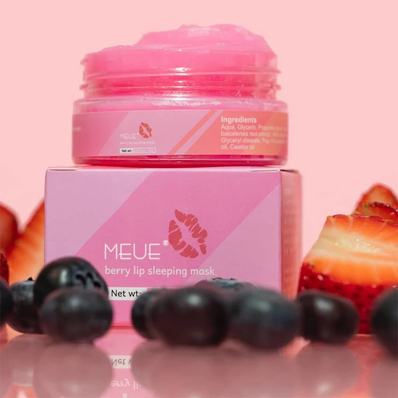 Private Label Wholesale Organic Lip Care Kit With Blush Mask Scrub