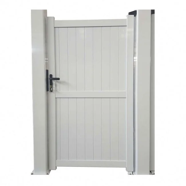 Aluminum Slat Gate Single Pedestrian Walkway Door - Buy Aluminum ...