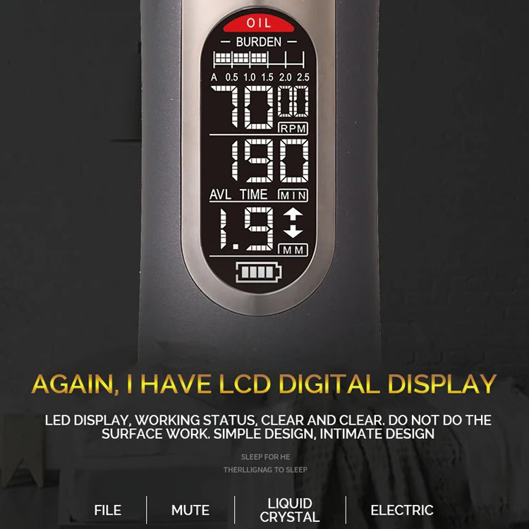 Популярная запатентованная модель, электрическая машинка для стрижки волос CODOS, машинка для стрижки волос с жидким кристаллом