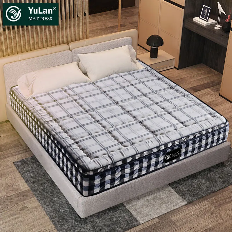 Rolled Up 9 Zoned Pocket Spring 12 Inch Twin Memory Foam Spring Sleep Well Sweet Night Bed Mattress