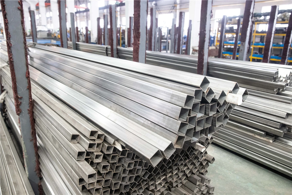 410 stainless steel square pipe for interior design