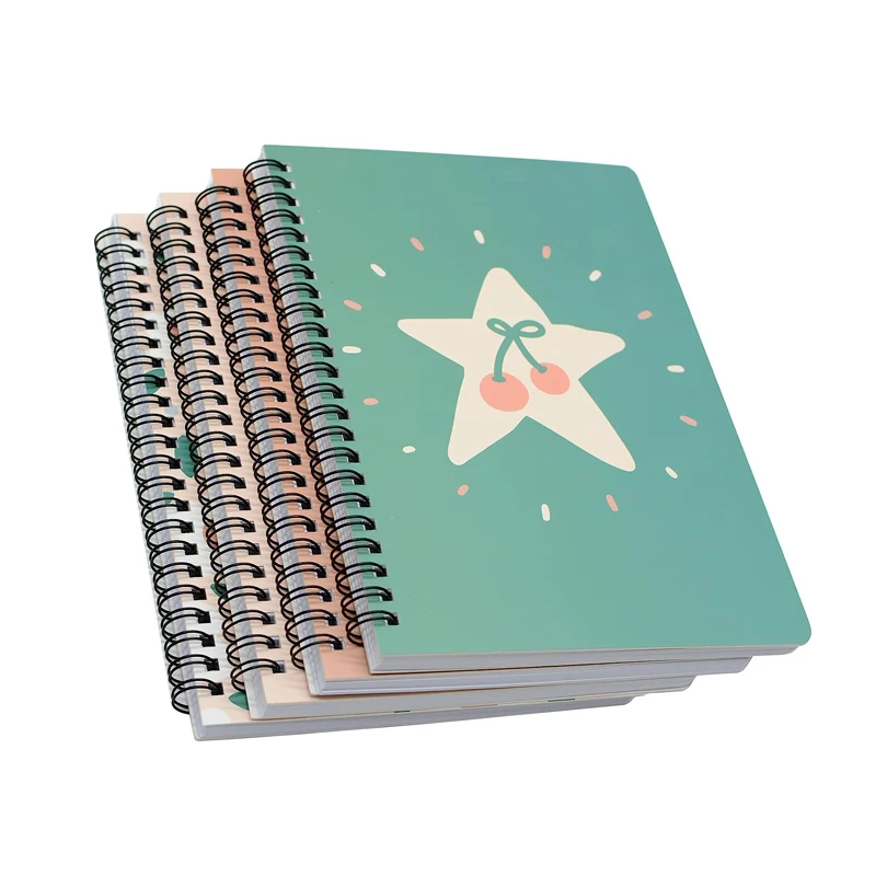 Custom Wide College Ruled Printing Soft Hardcover Paper Book School Exercise Composition Notebook for Kids Students