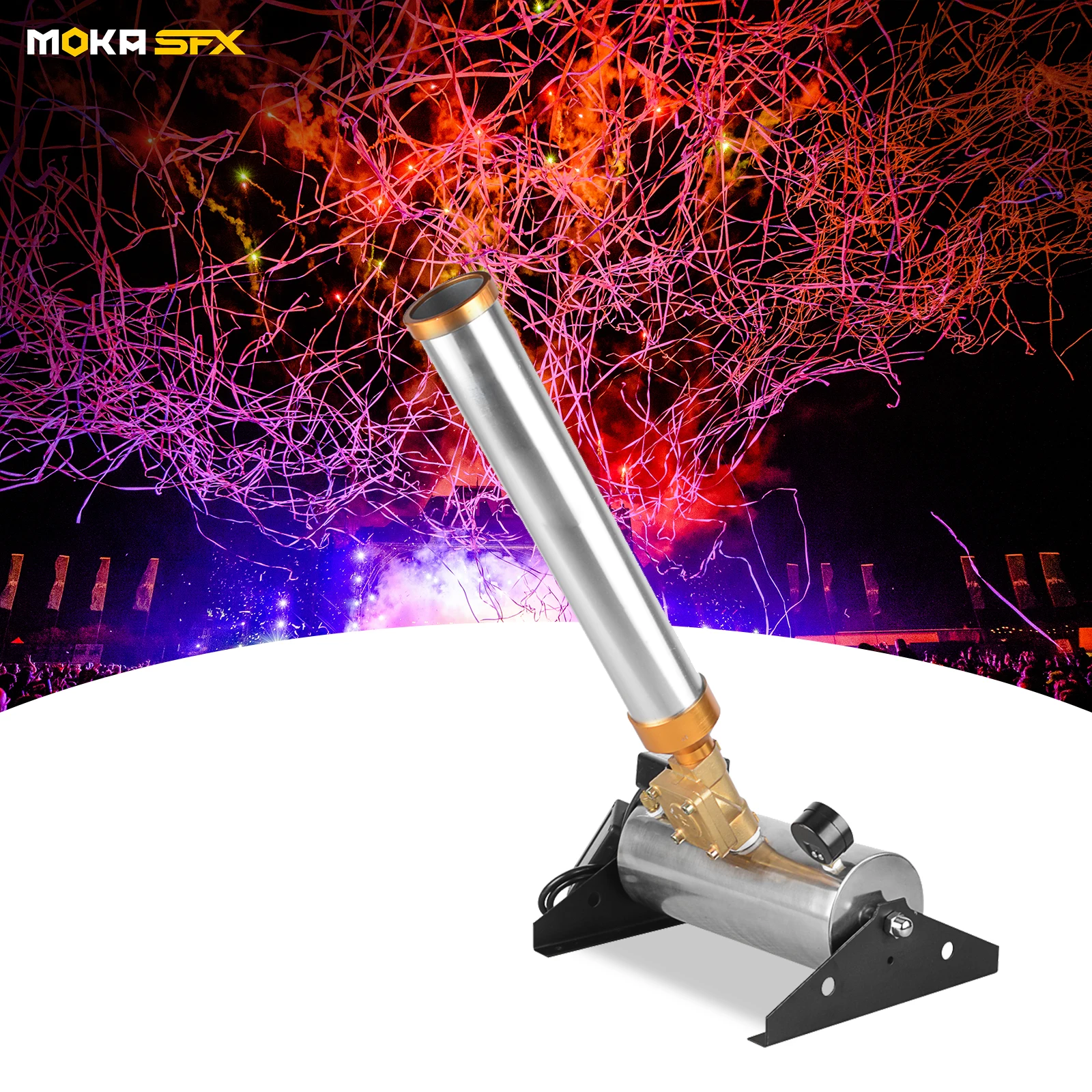 MOKA SFX MK-CN02 Confetti Machine Powerful Wedding Cannon