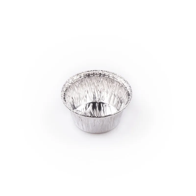 TIA YB33 Hot Sale Household Aluminum Baking Trays Food Grade Mini Size Cake Cups 40ml Disposable Foil Containers for Cake Pans
