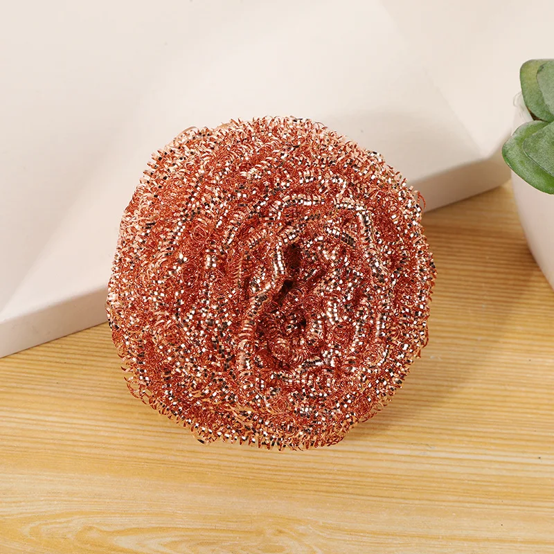 Бытовой плоский медный стальной проволочный моющий чистящий