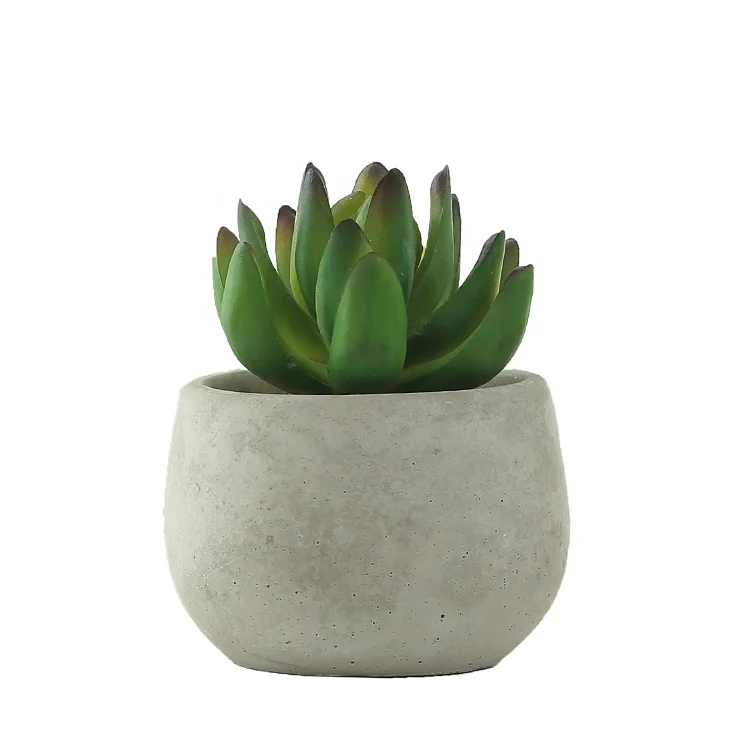 
Набор из 4 мини-горшечных искусственных суккулентов для декора помещений 