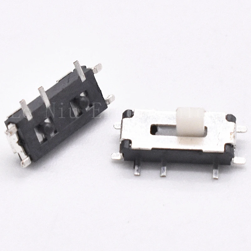 SK-07 Small 7 pin push key switch 2 position 3 pin slide switch on off