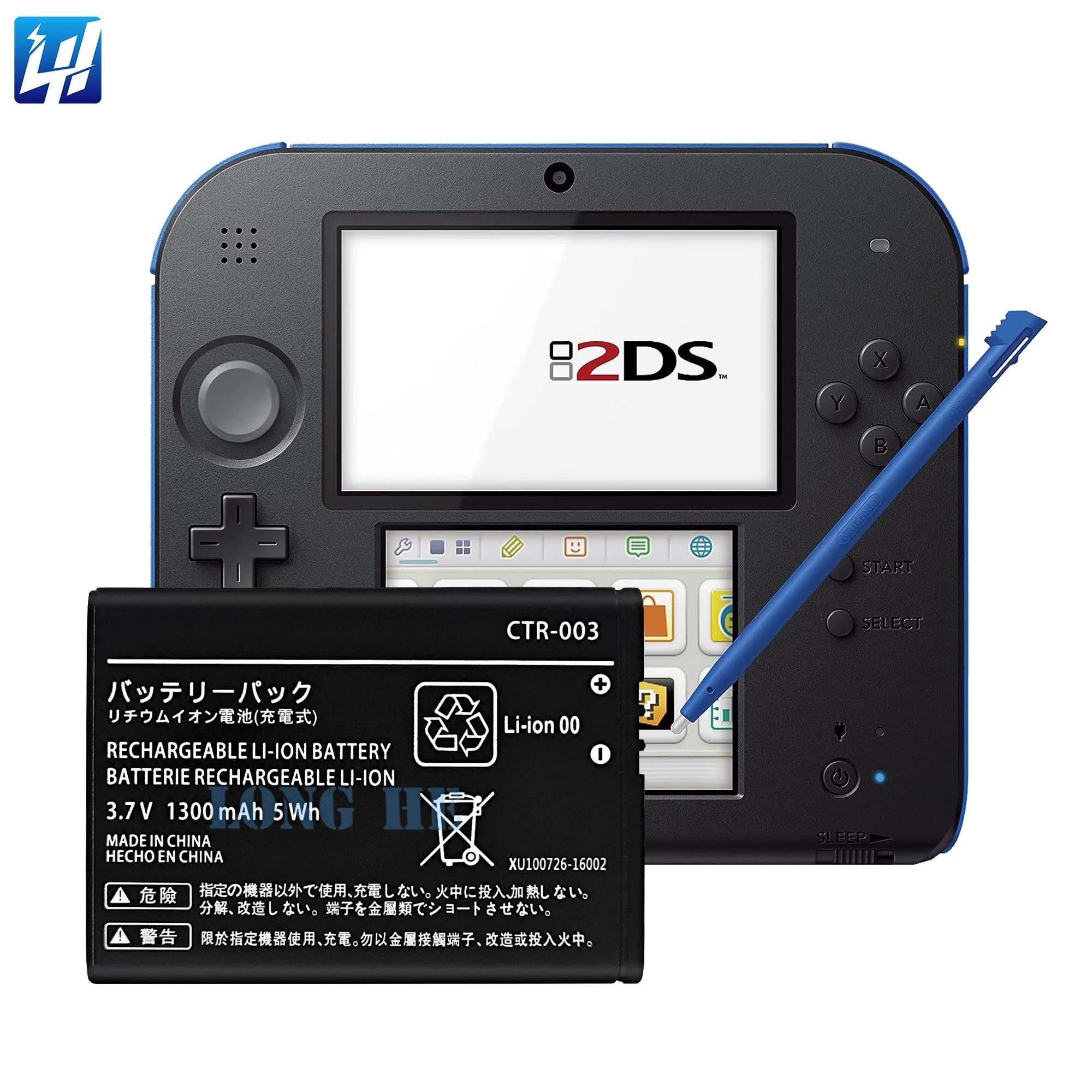 Battery Mod Nintendo 2ds Xl Battery Life Replacement Battery CTR