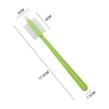 Green double-sided brush
