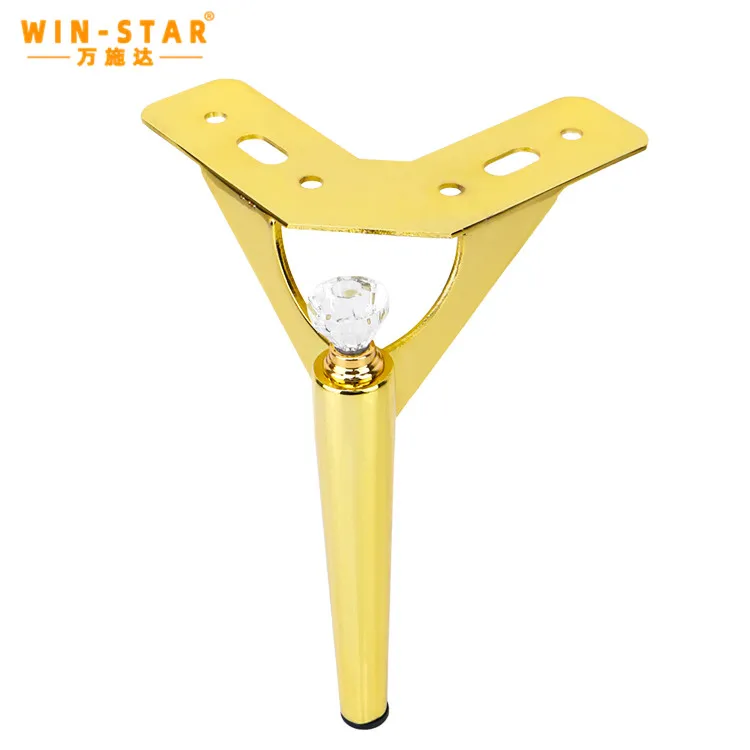 WINSTAR Custom Furniture Legs - Gold Metal Sofa Feet